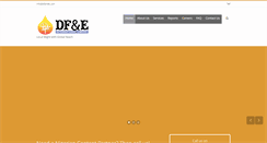 Desktop Screenshot of dfande.com
